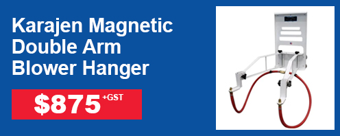 Karajen Magnetic Double Arm Blower Hanger Karajen Magnetic Double Arm Blower Hanger